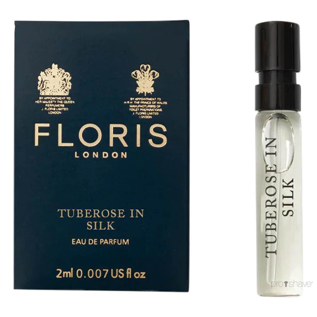 Floris Tuberose In Silk, Eau de Parfum, DUFTPRØVE, 2 ml.