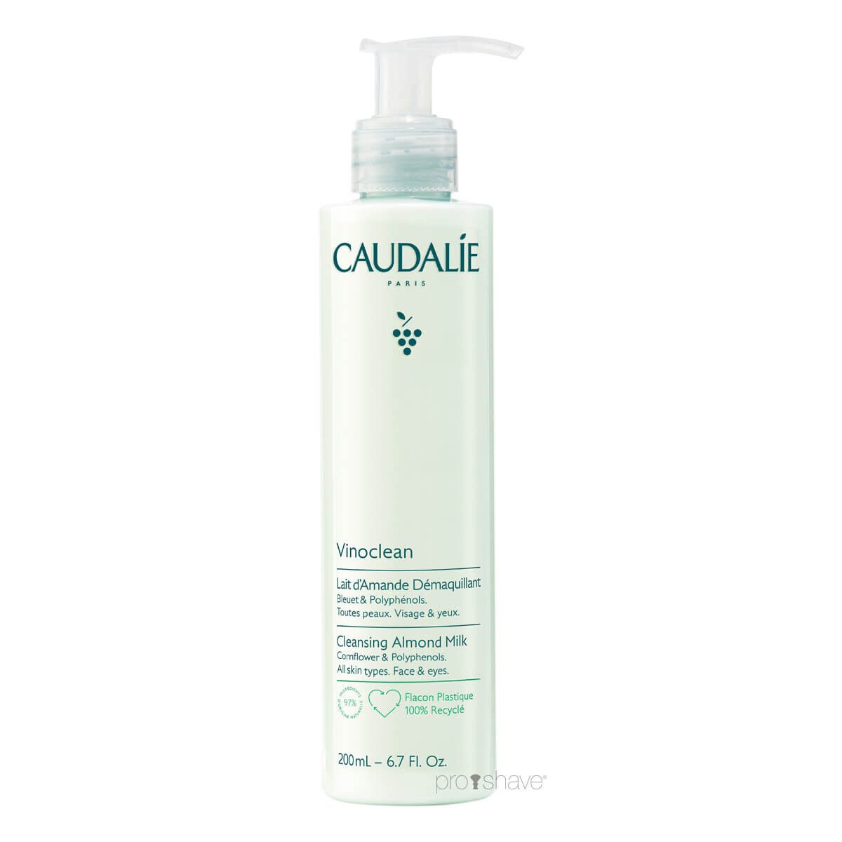 Caudalie Vinoclean, Cleansing Almond Milk, 200 ml.