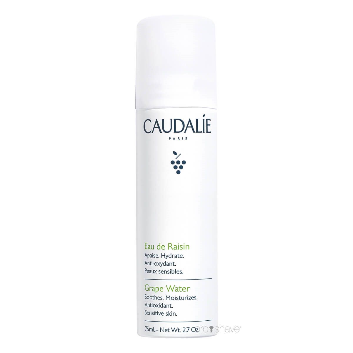 Caudalie Grape Water, Rejsestørrelse, 75 ml.