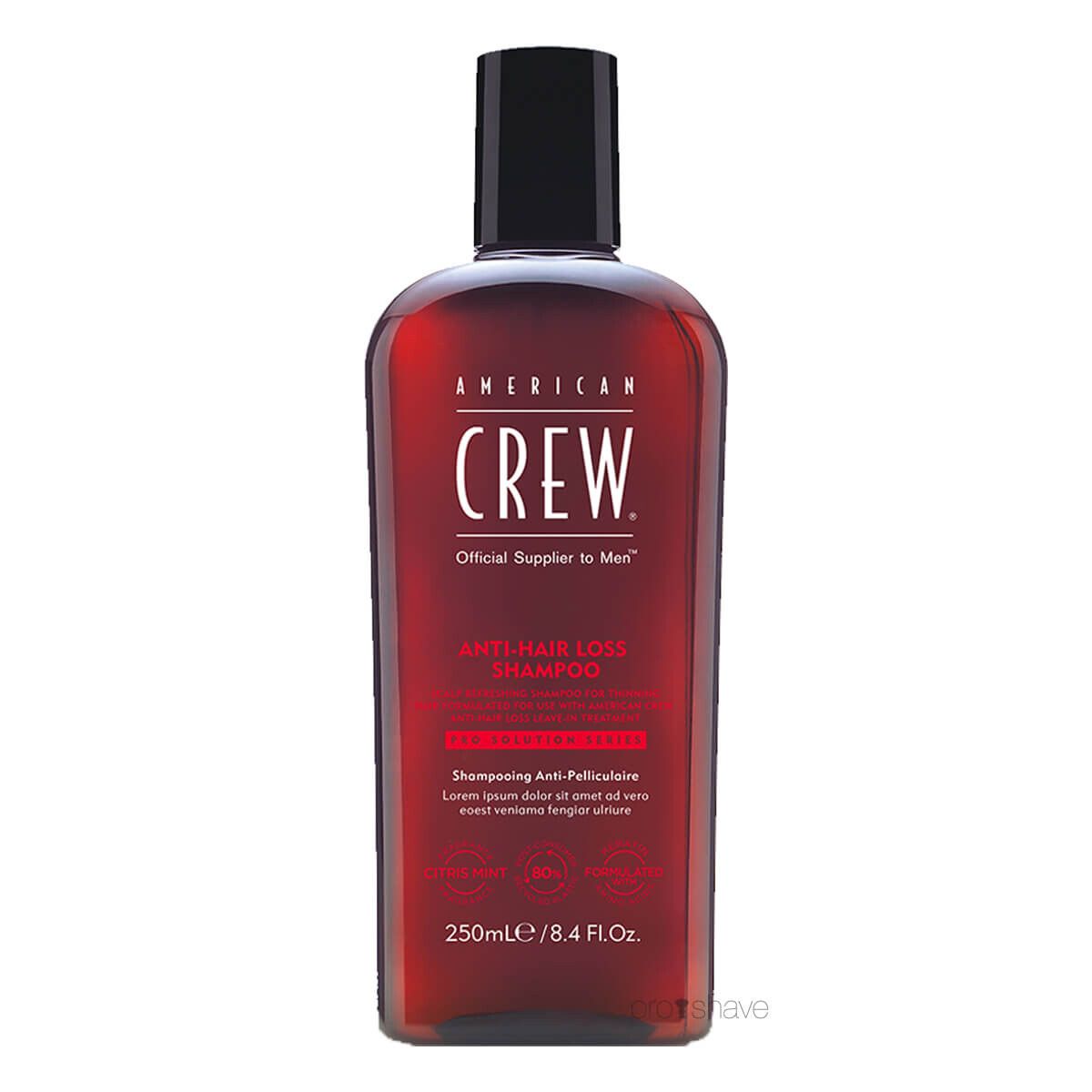 American Crew Anti-Hairloss Shampoo, 250 ml.