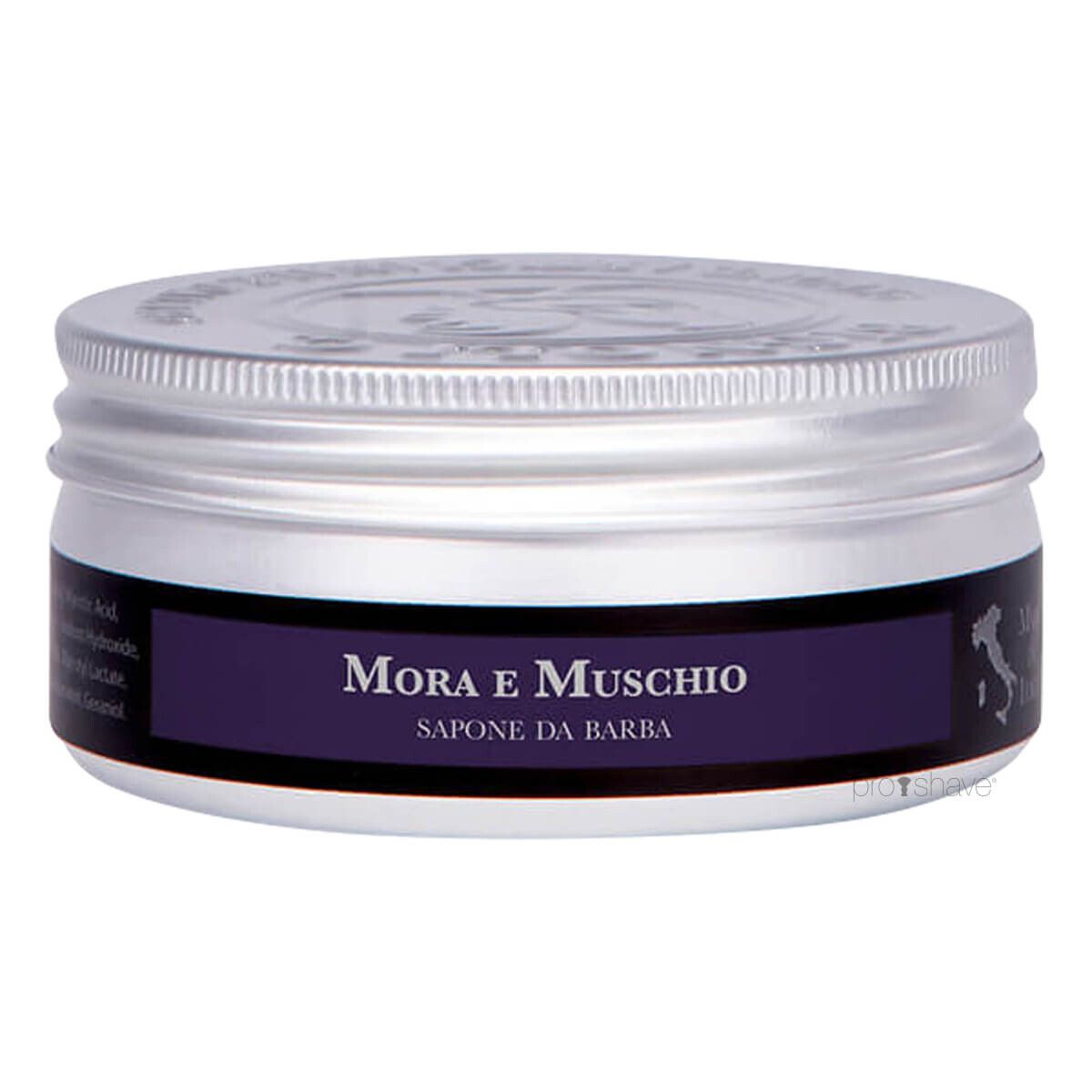 Saponificio Bignoli Barbercreme, Mora e Muschio, 175 gr.