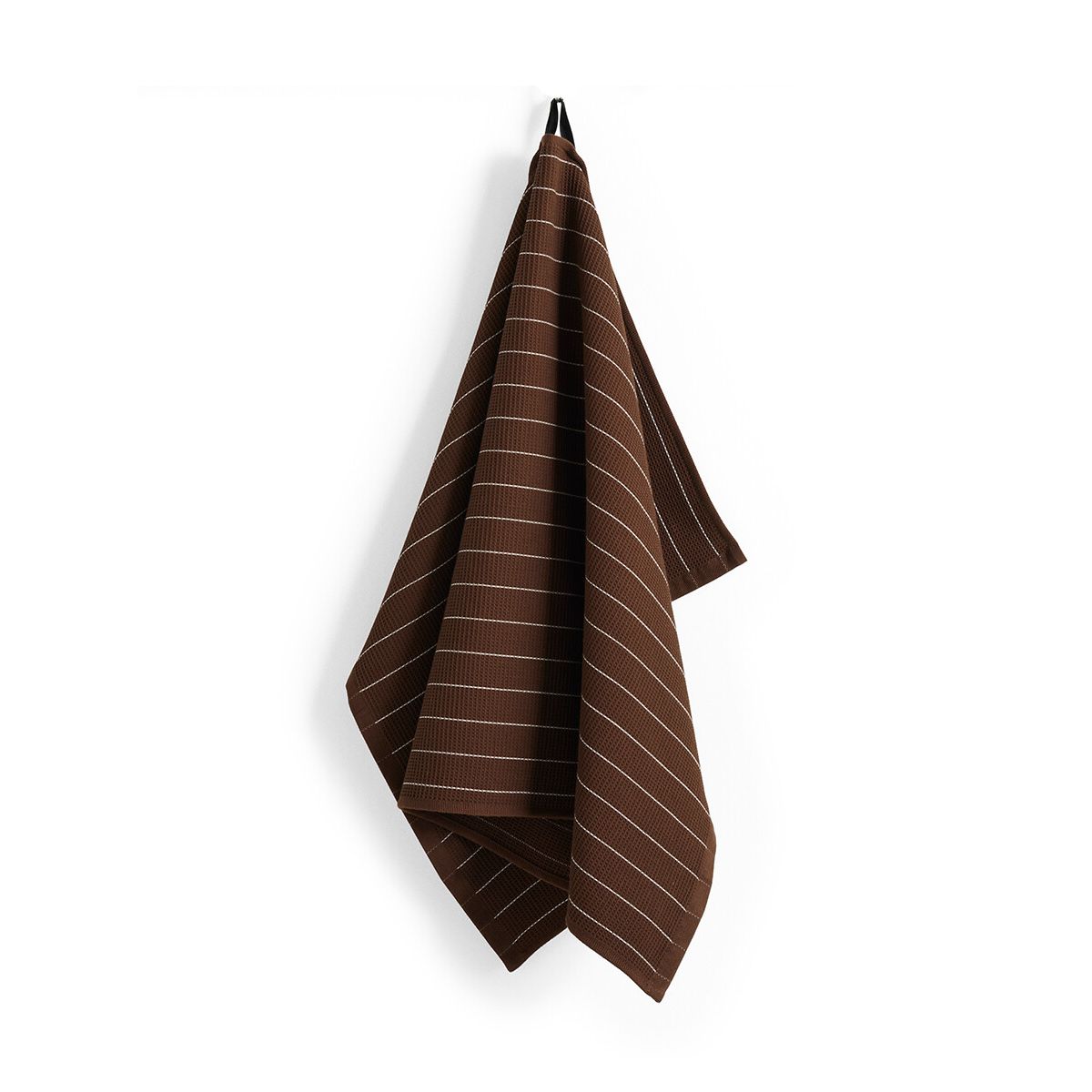 Canteen Tea Towel fra Hay (Chocolate pinstripe)