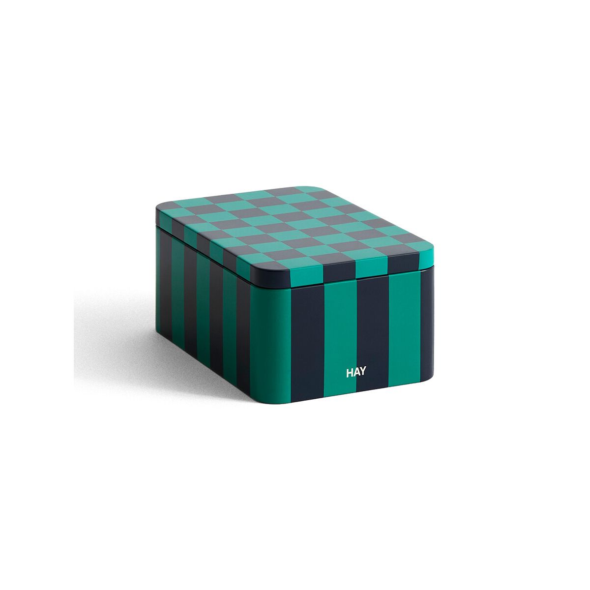 Tin Container fra Hay (Small Green/Dark Blue)