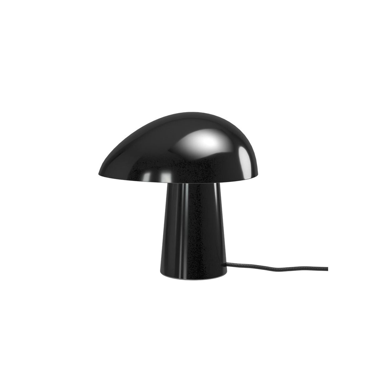 Night Owl Steel Bordlampe, black PVD fra Fritz Hansen