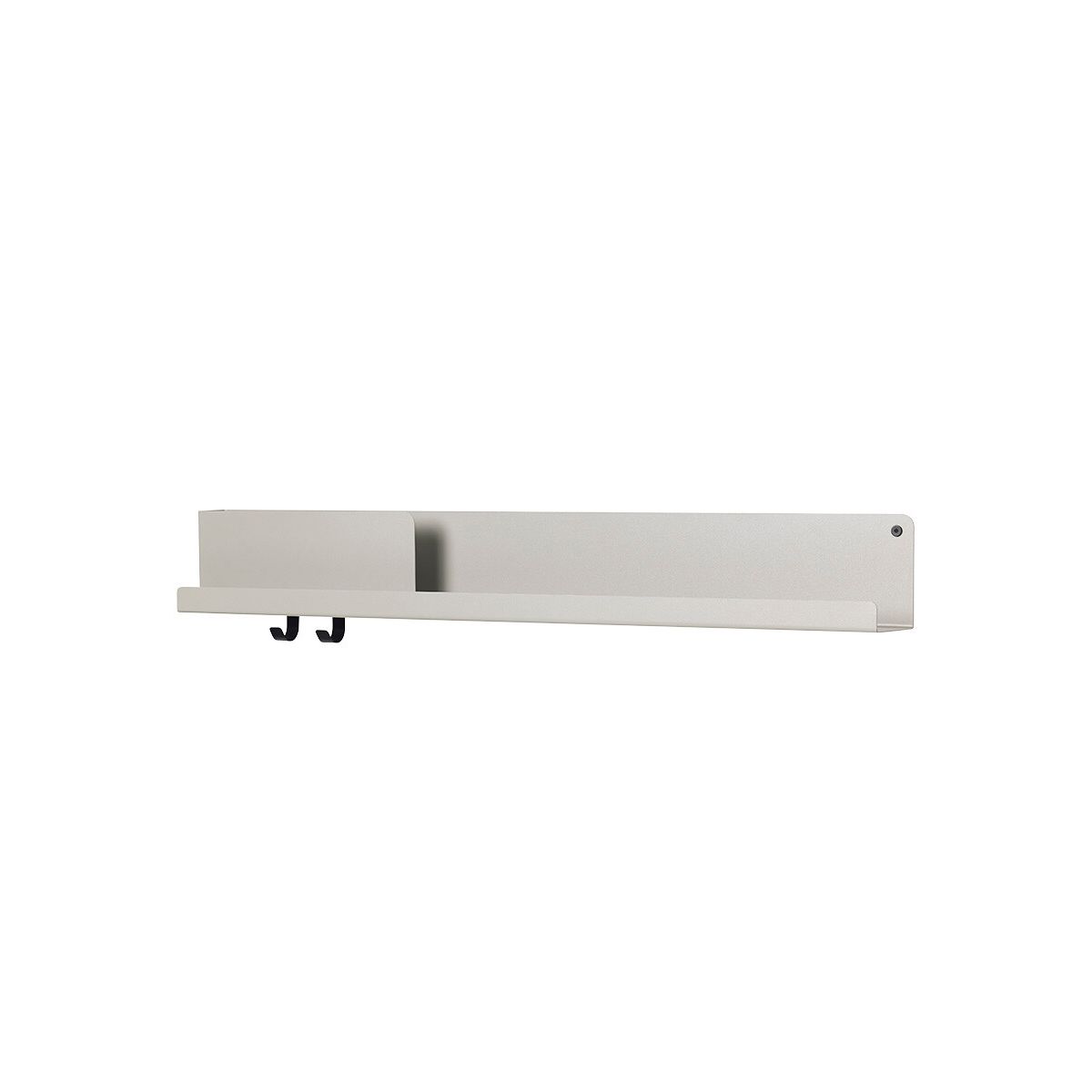 Folded Shelves, 96 x 13 cm fra Muuto (Grey)