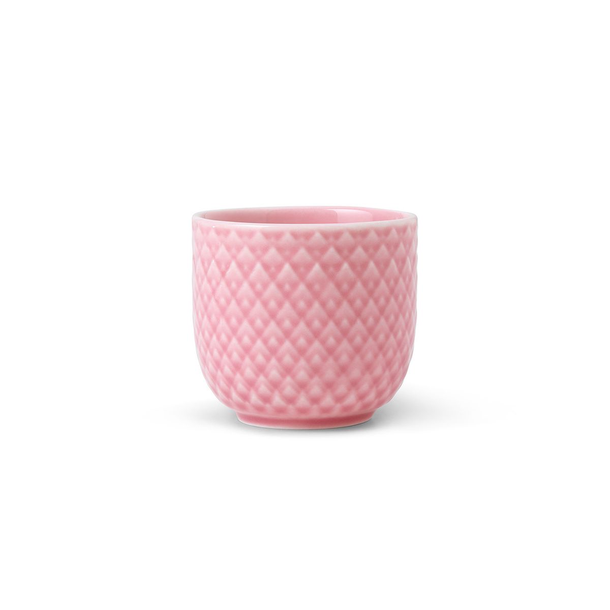 Rhombe æggebæger fra Lyngby Porcelæn (Rosa)