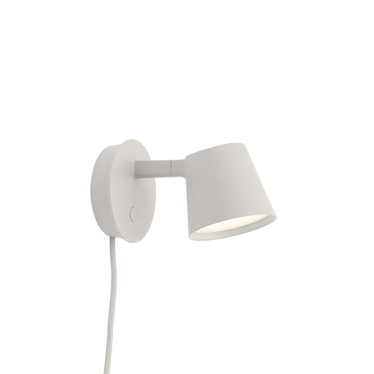 Tip Wall Lamp fra Muuto (Grey)