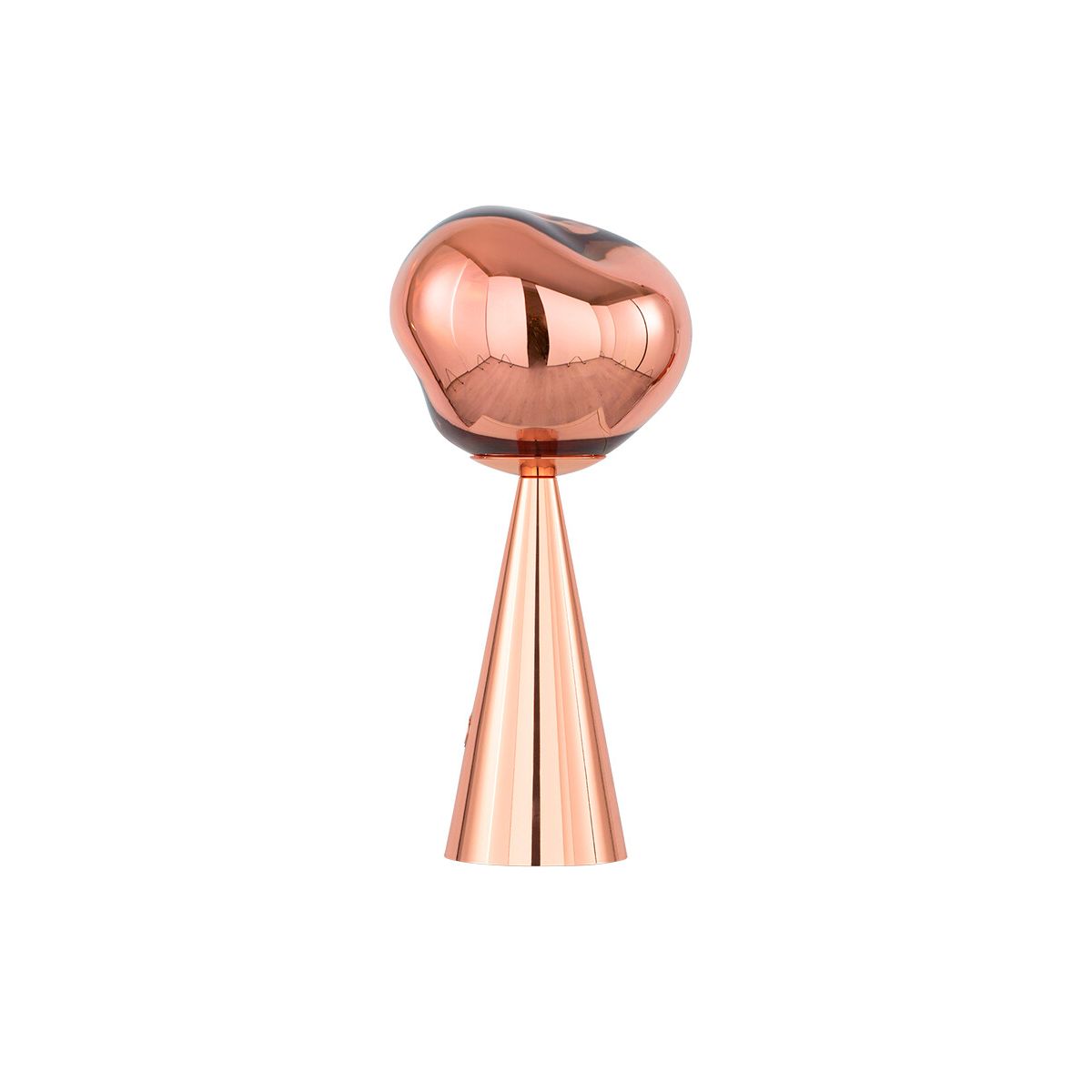 Melt Portable Bordlampe, copper fra Tom Dixon