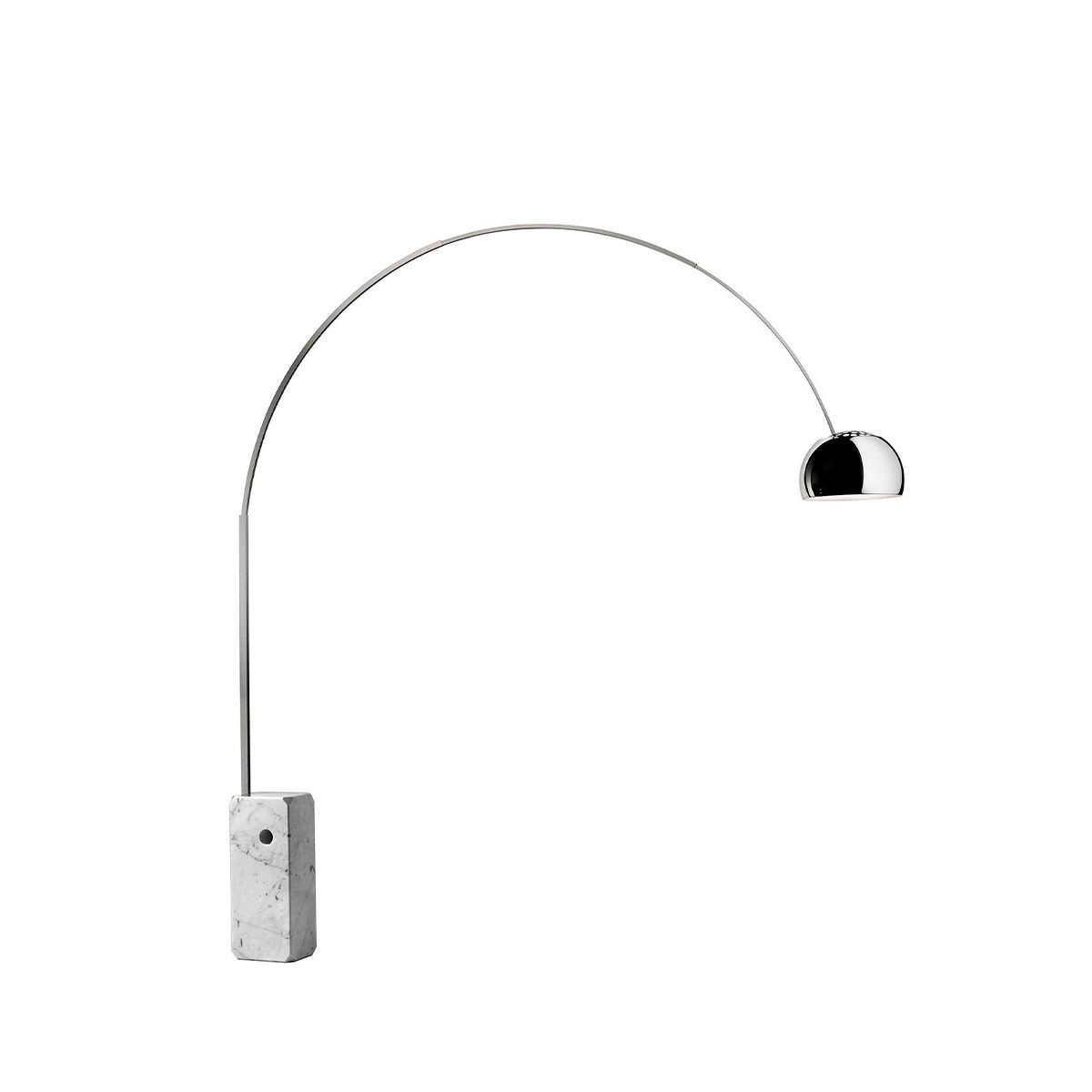 Arco Gulvlampe fra Flos (Halogen version)