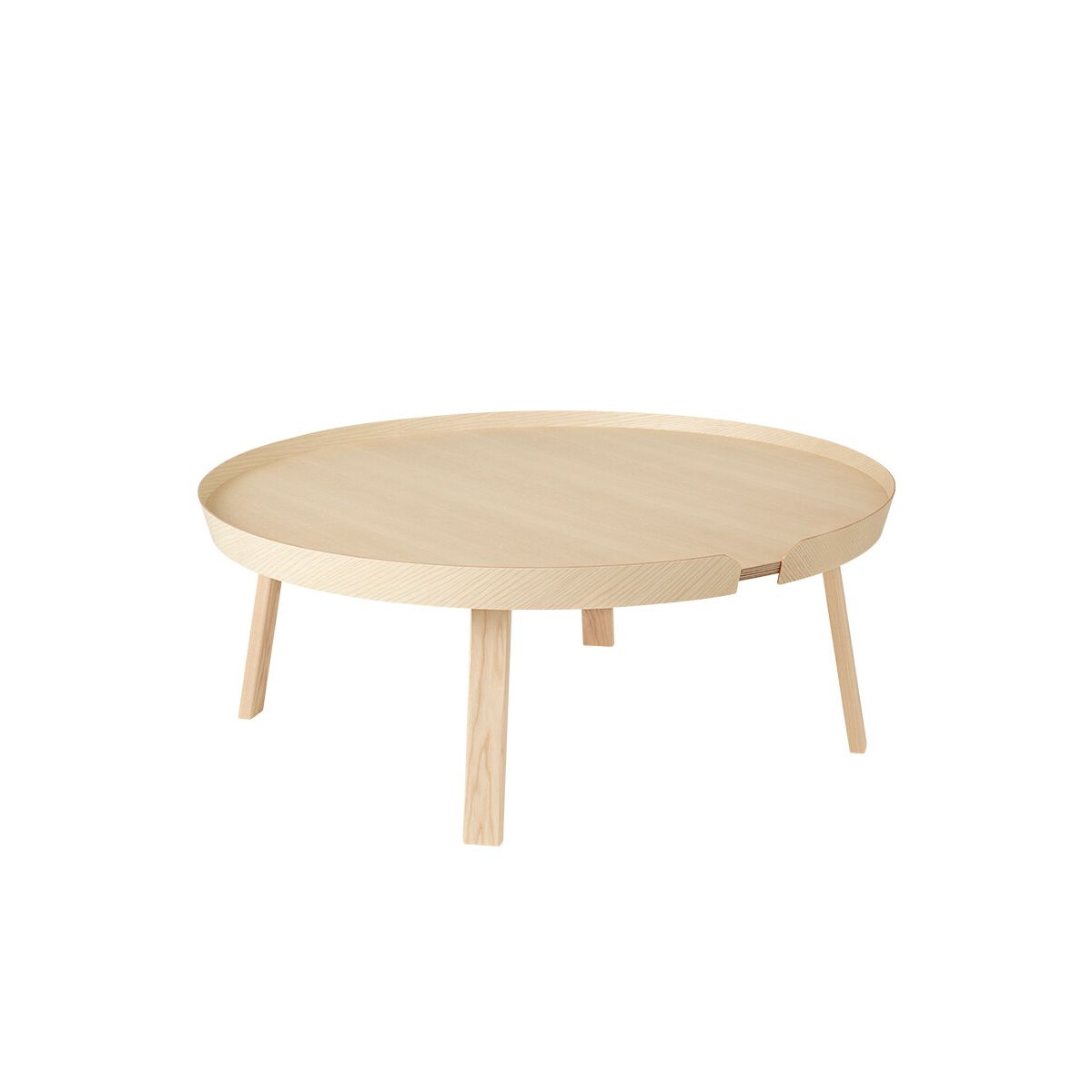 Around Coffee Table, extra large fra Muuto (Ash)