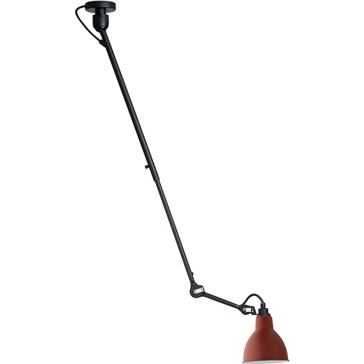 Nr. 302 loftlampe fra Lampe Gras (Rød)