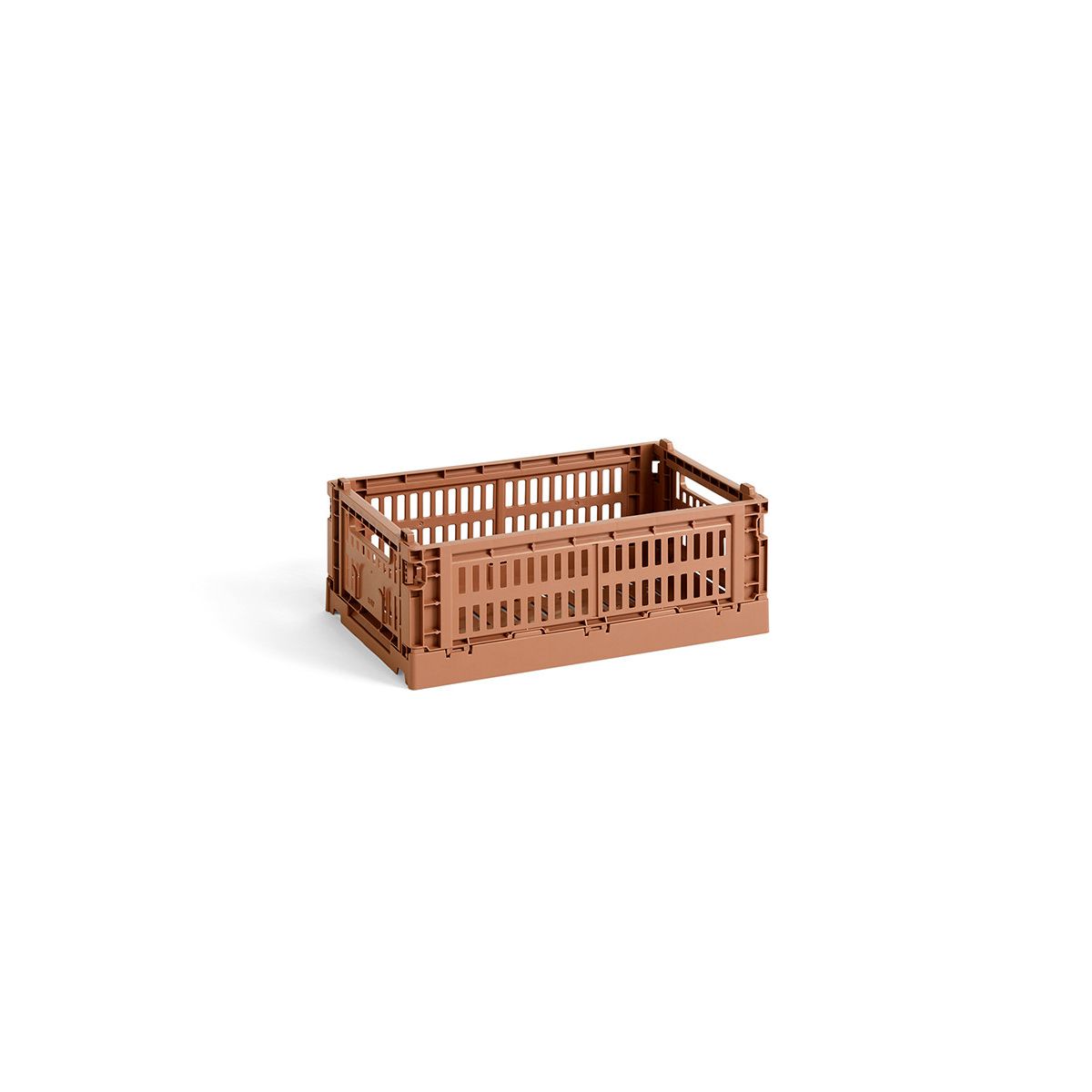 Colour crate S, terracotta fra Hay