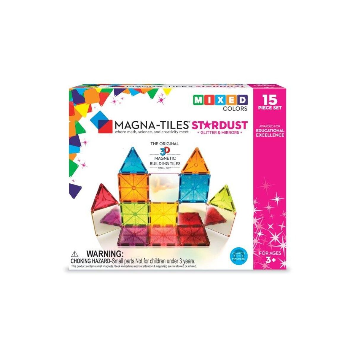 Magna-Tiles STARDUST - 15 dele - Gennems