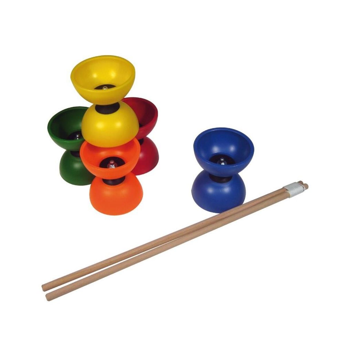 Diabolo Ø: 10 cm med styrestave