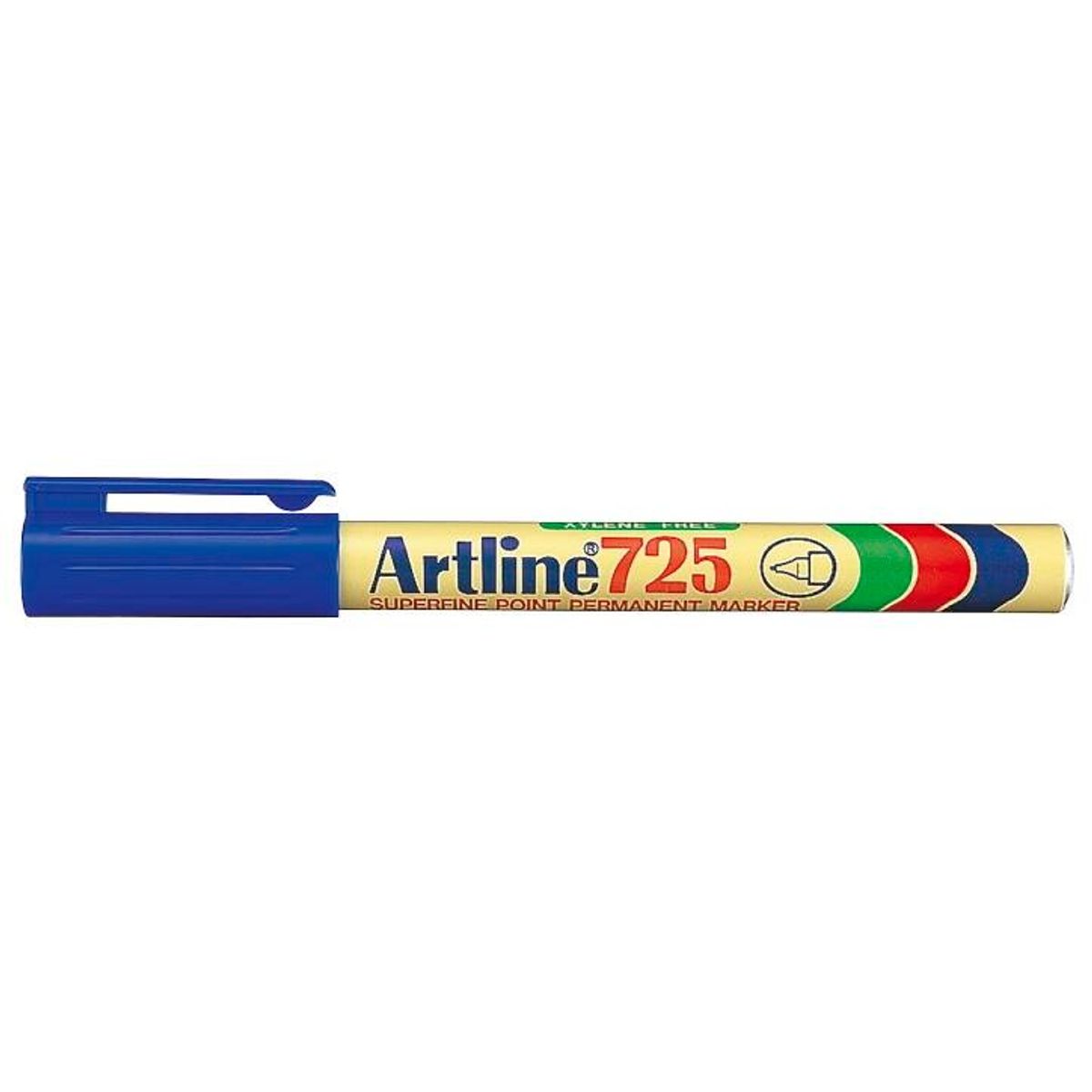 Marker Artline EK725, permanent 0,4mm, blå