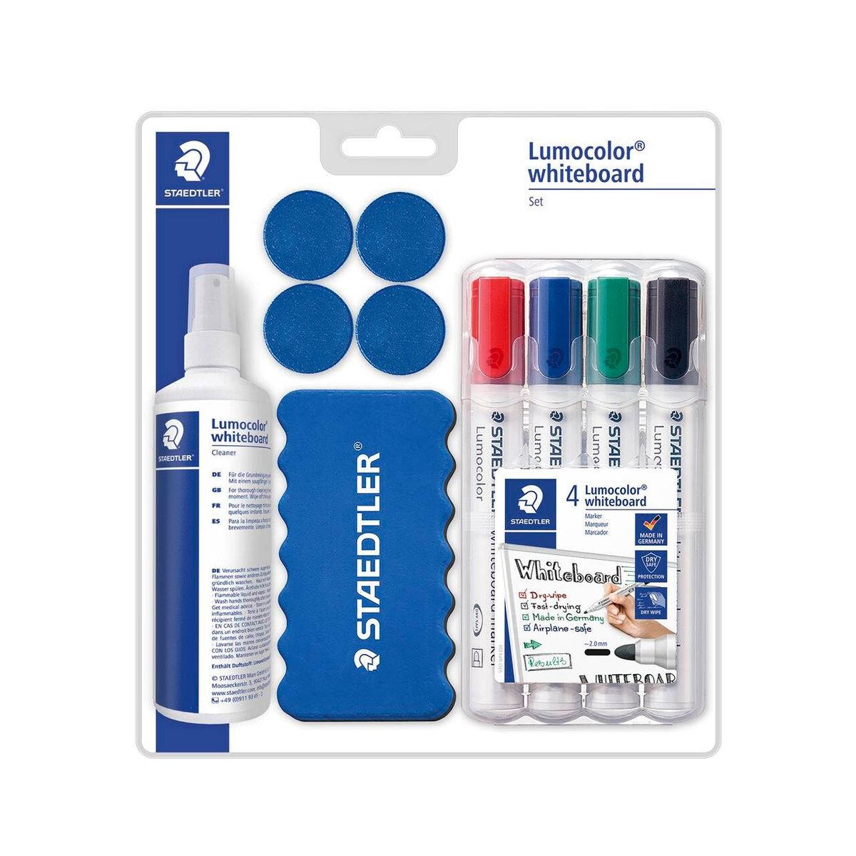 Whiteboardmarker Staedtler, startkit