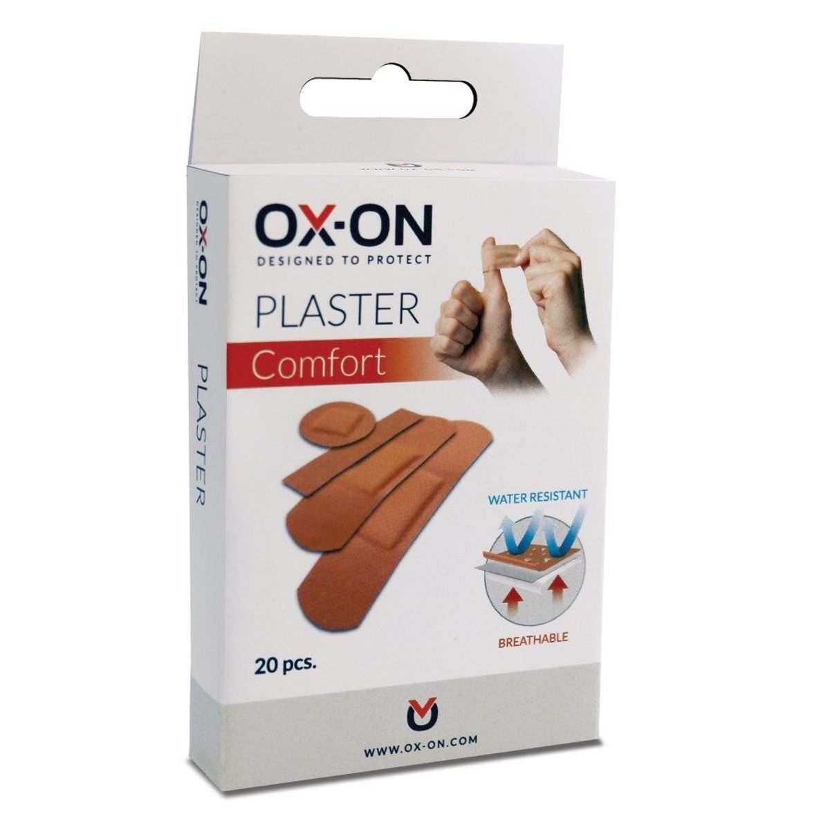 Plaster - 20 stk assorteret i æske