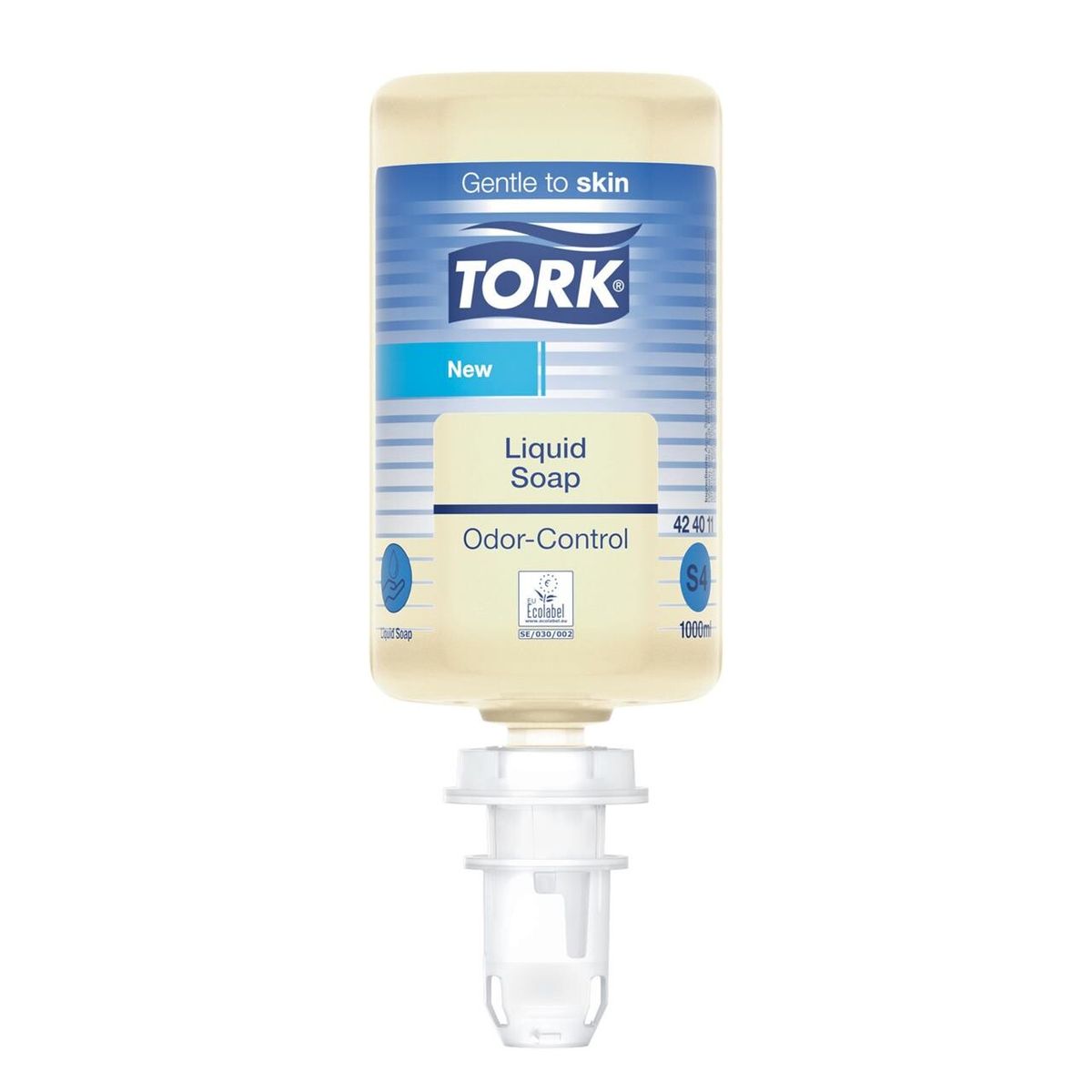 Tork flydende håndsæbe, parfumefri S4 1 L 6 stk. 424011