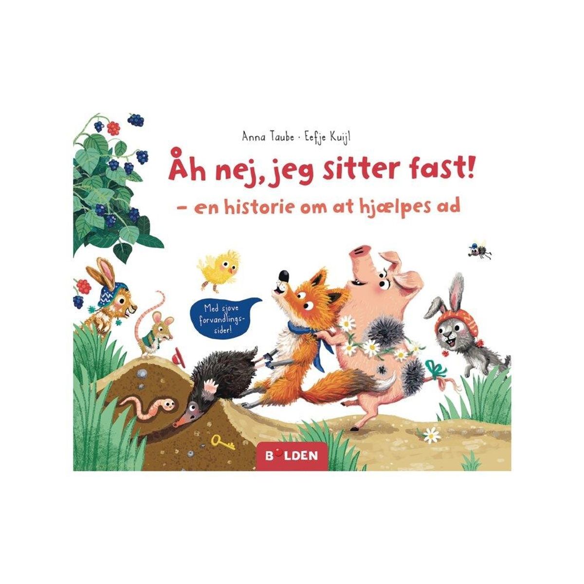 Bog - h nej, jeg sitter fast - Fra 2 år