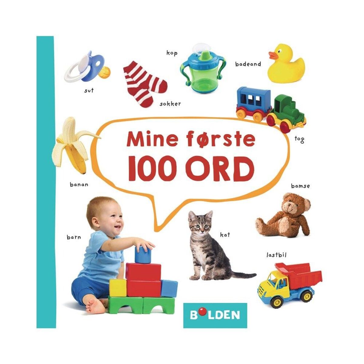 Bog - Mine første 100 ord - 0-2 år