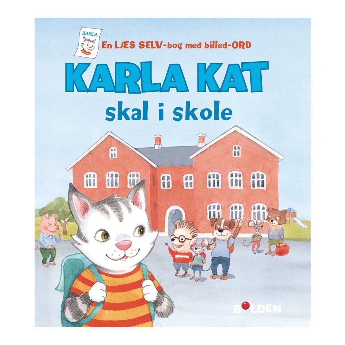 Bog - Karla kat skal i skole - Fra 3 år