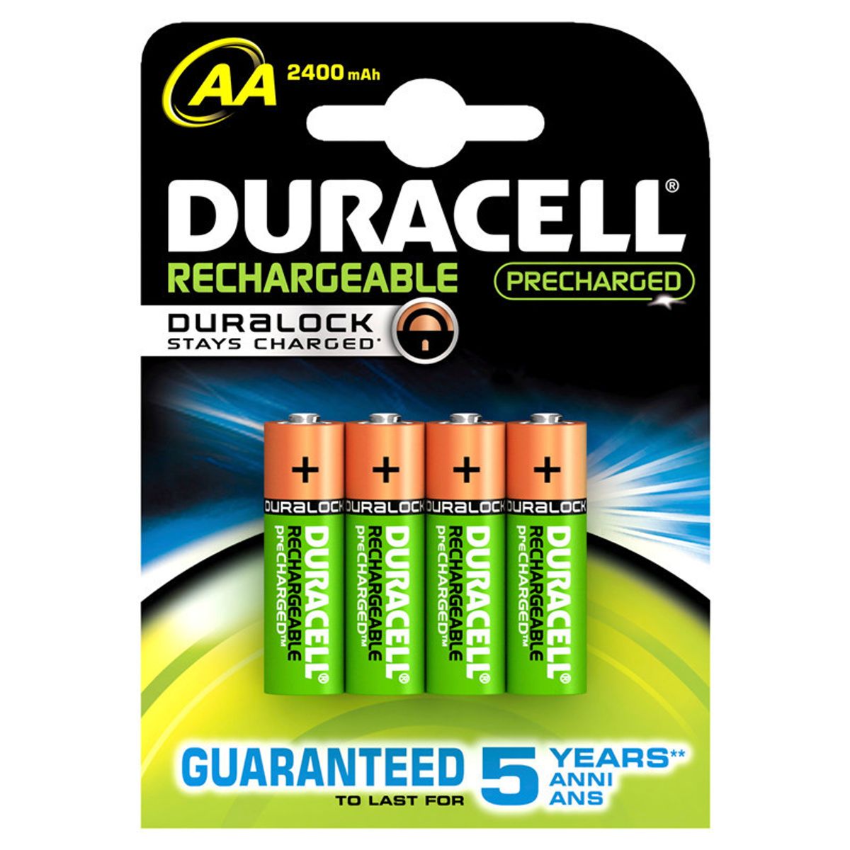 Duracell Active batterier - Genopladelige AA batterier