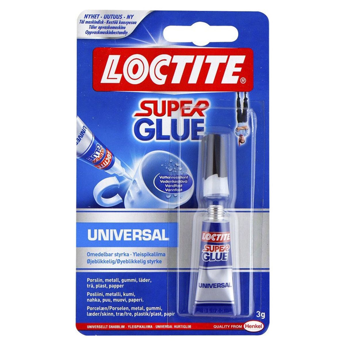 Lim Loctite Super Glue sekundlim 3g/tube