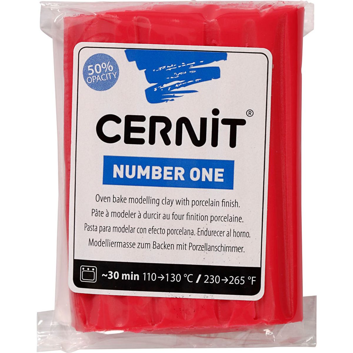 Cernit, red (400), 56g