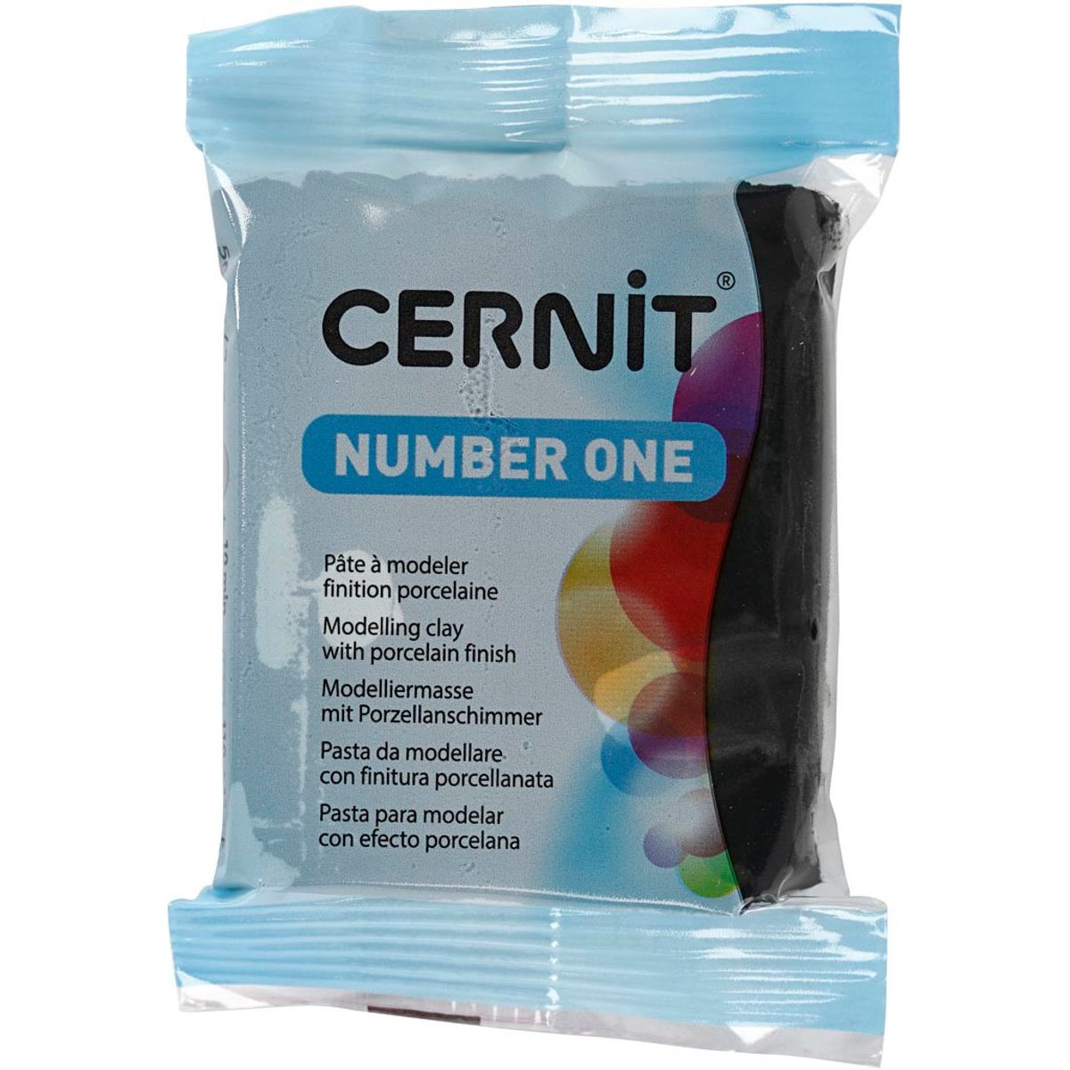 Cernit, sort, 56 g