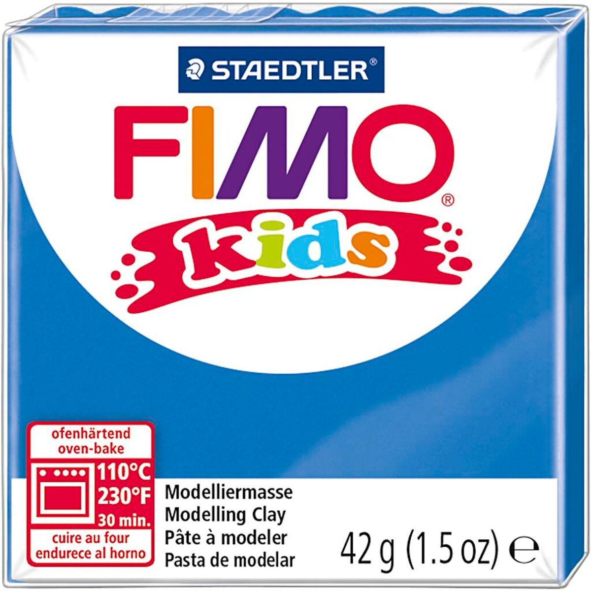 FIMO® Kids ler blå 42 g