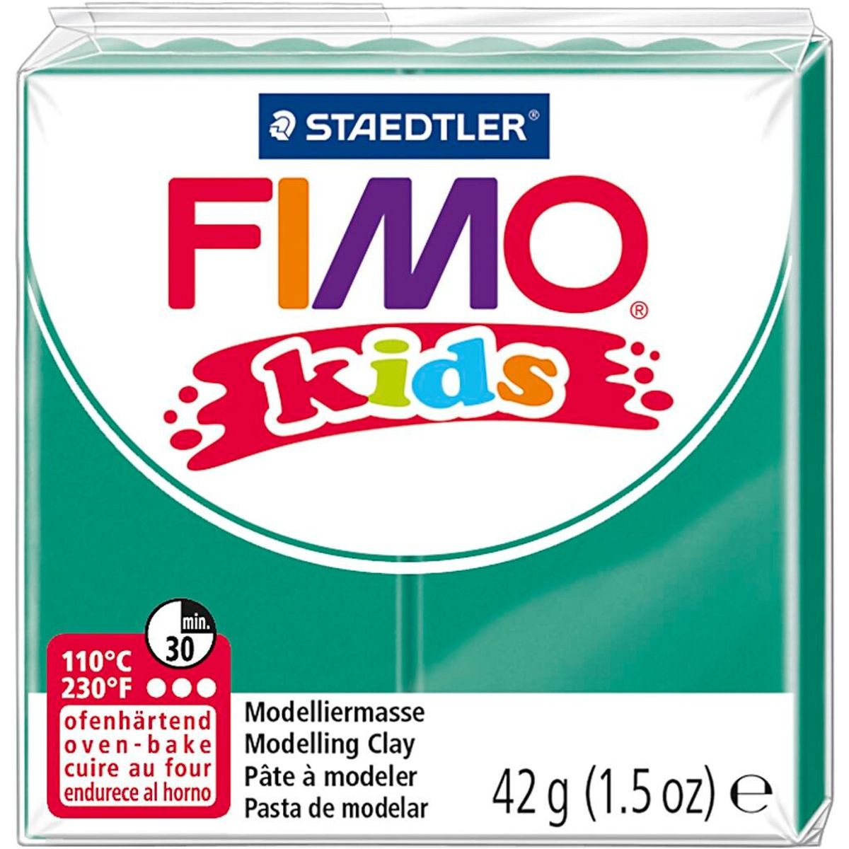 FIMO® Kids ler grøn 42 g