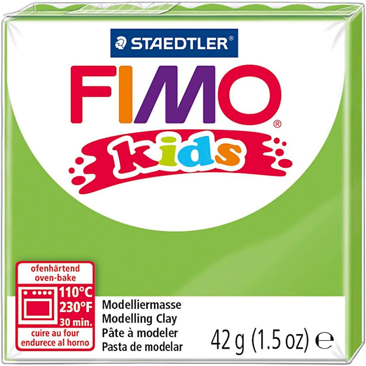 FIMO® Kids ler lys grøn 42 g