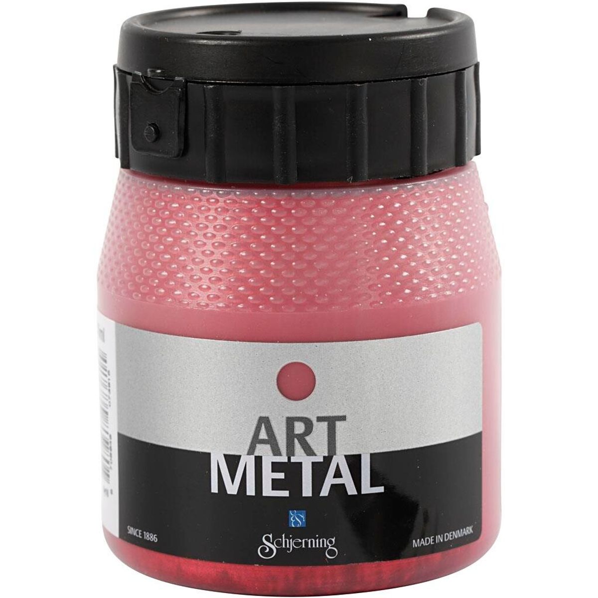 Schjerning Art Metal - Metalmaling, lavarød, 250 ml