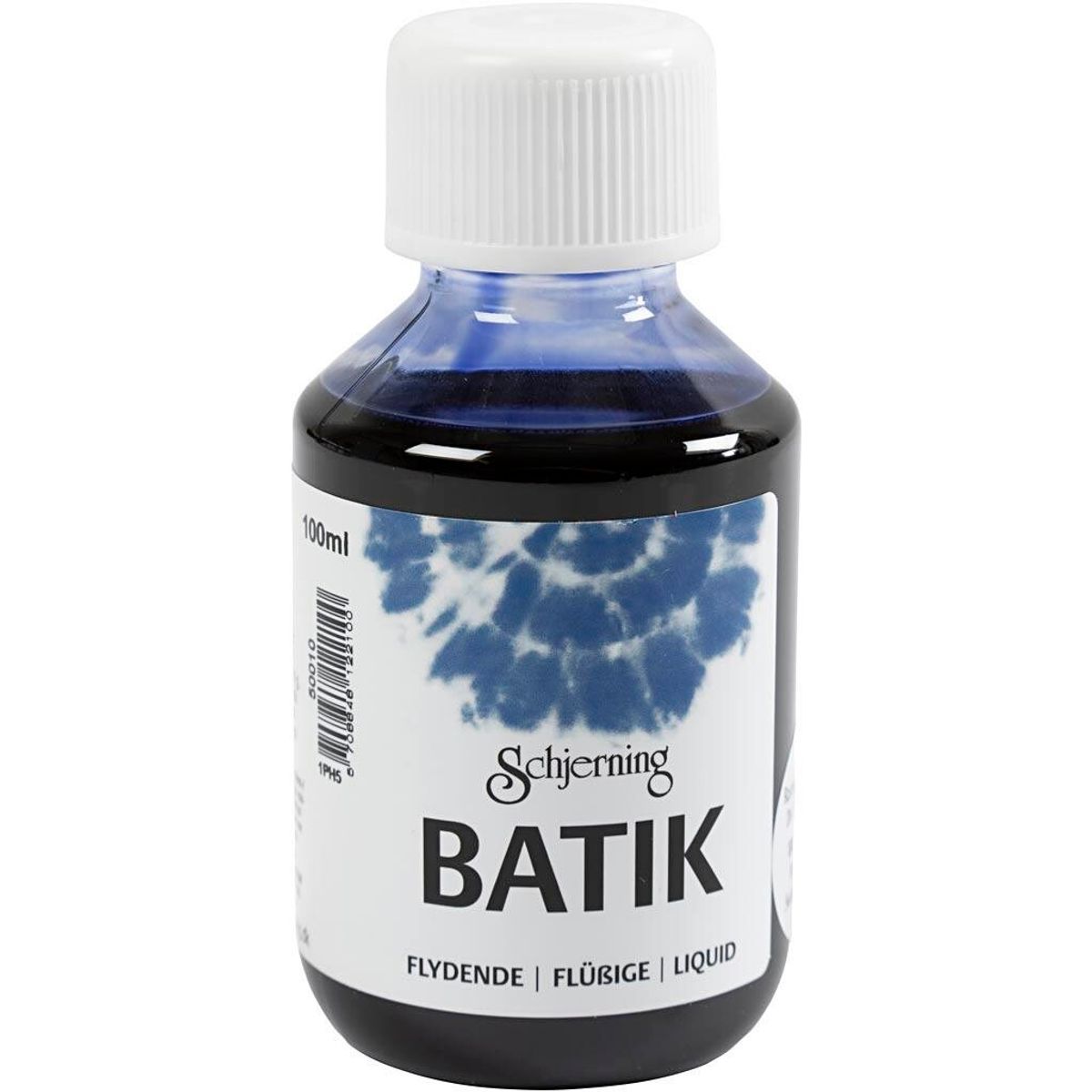 ES Batik, brilliant blå, 100 ml