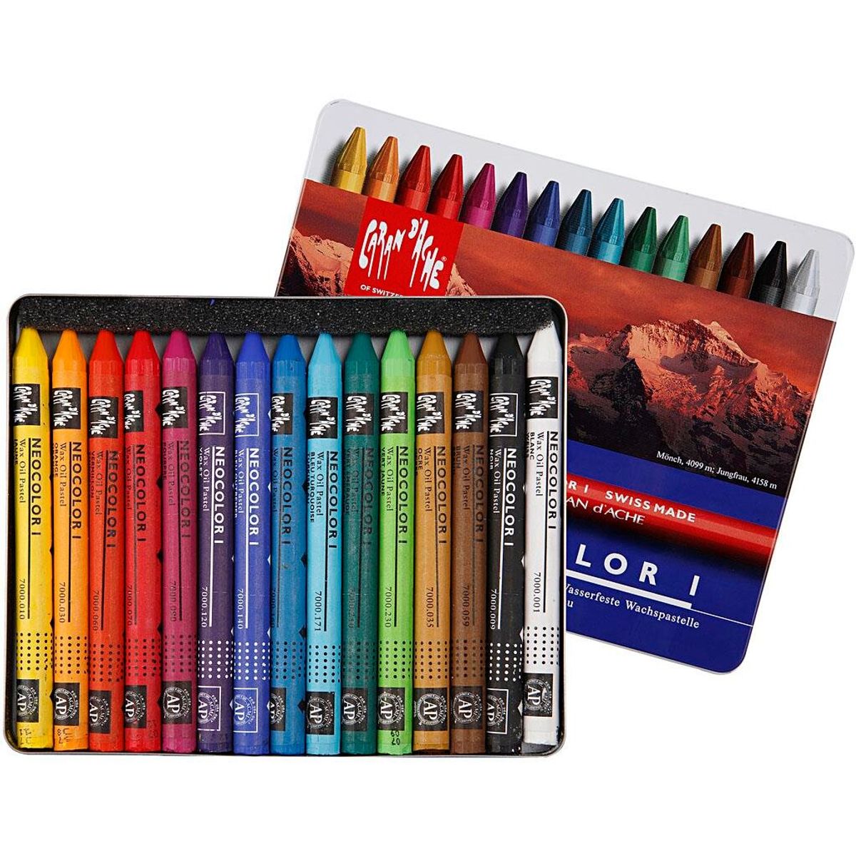 Caran d'Ache Neocolor 1 - 15 ass. farver