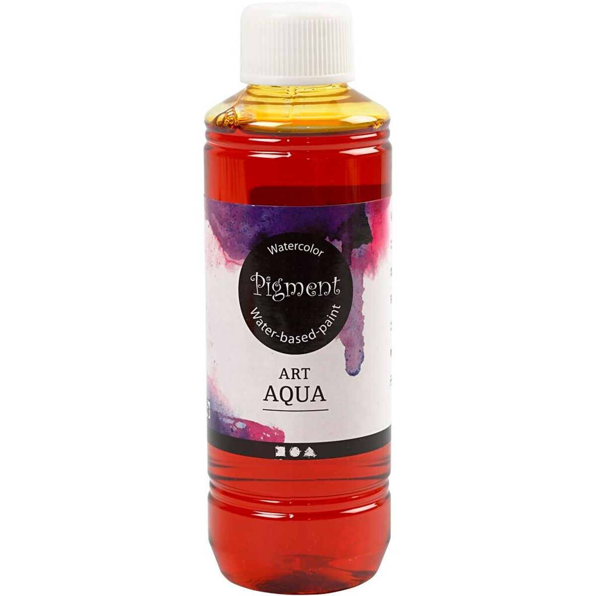 Art Aqua Pigment - Gul, 250 ml