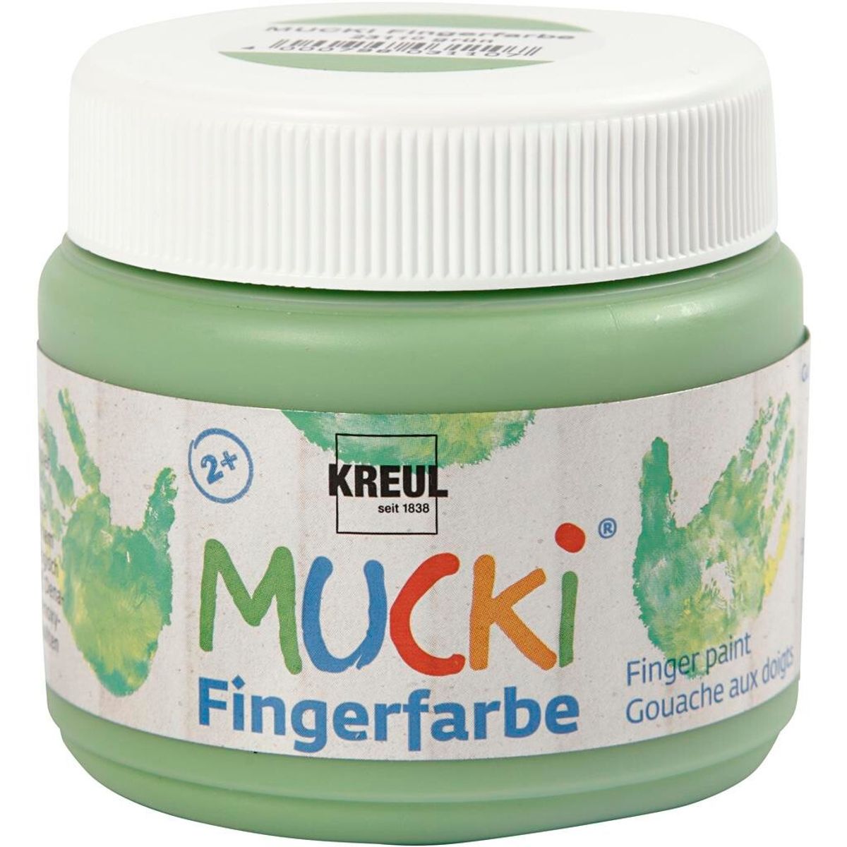 Fingermaling, grøn, 150ml