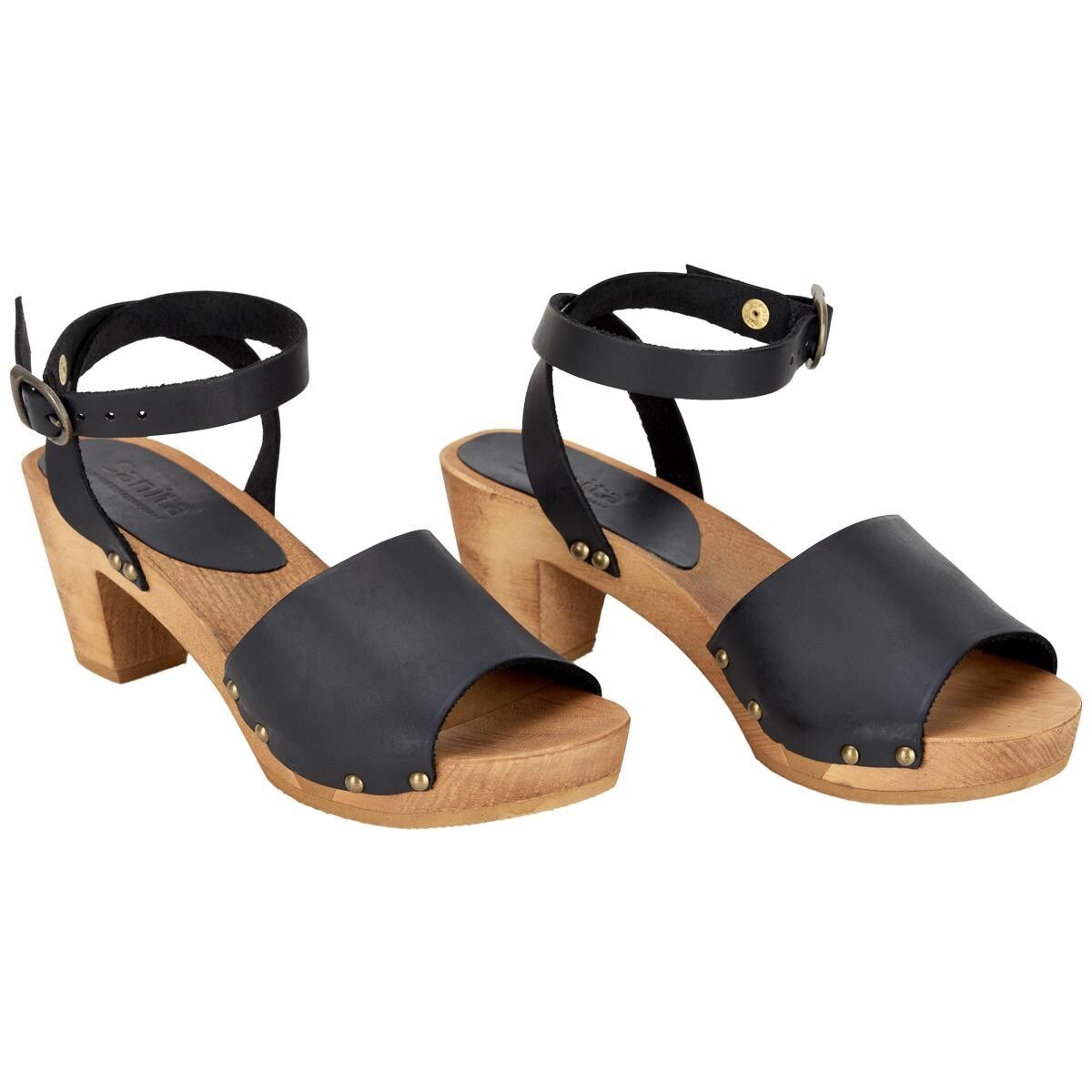 Sanita Yara Flex Sandal Sort, Størrelse: 36, Dame