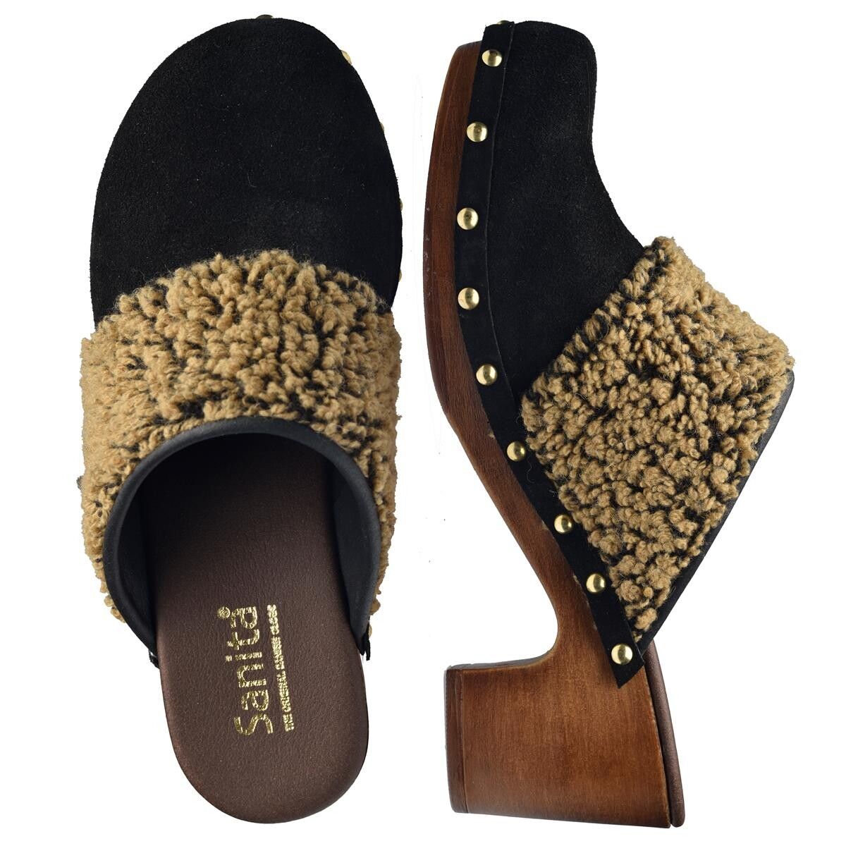 Sanita Non Wood Senna Sandal Sort, Størrelse: 40