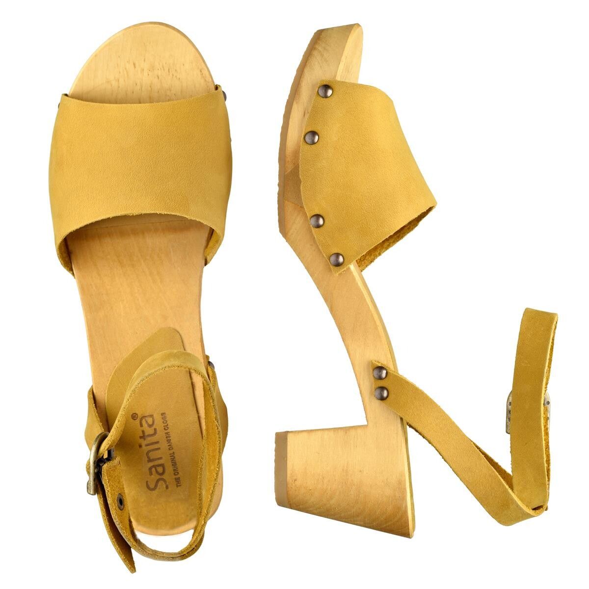 Sanita Yara Flex Sandal Gul, Størrelse: 37, Dame