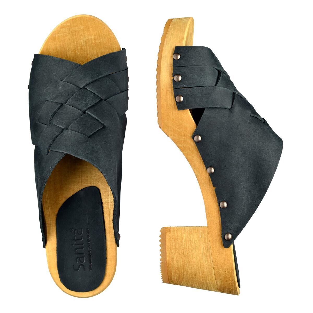 Sanita Tana Sandal Sort, Størrelse: 38, Dame