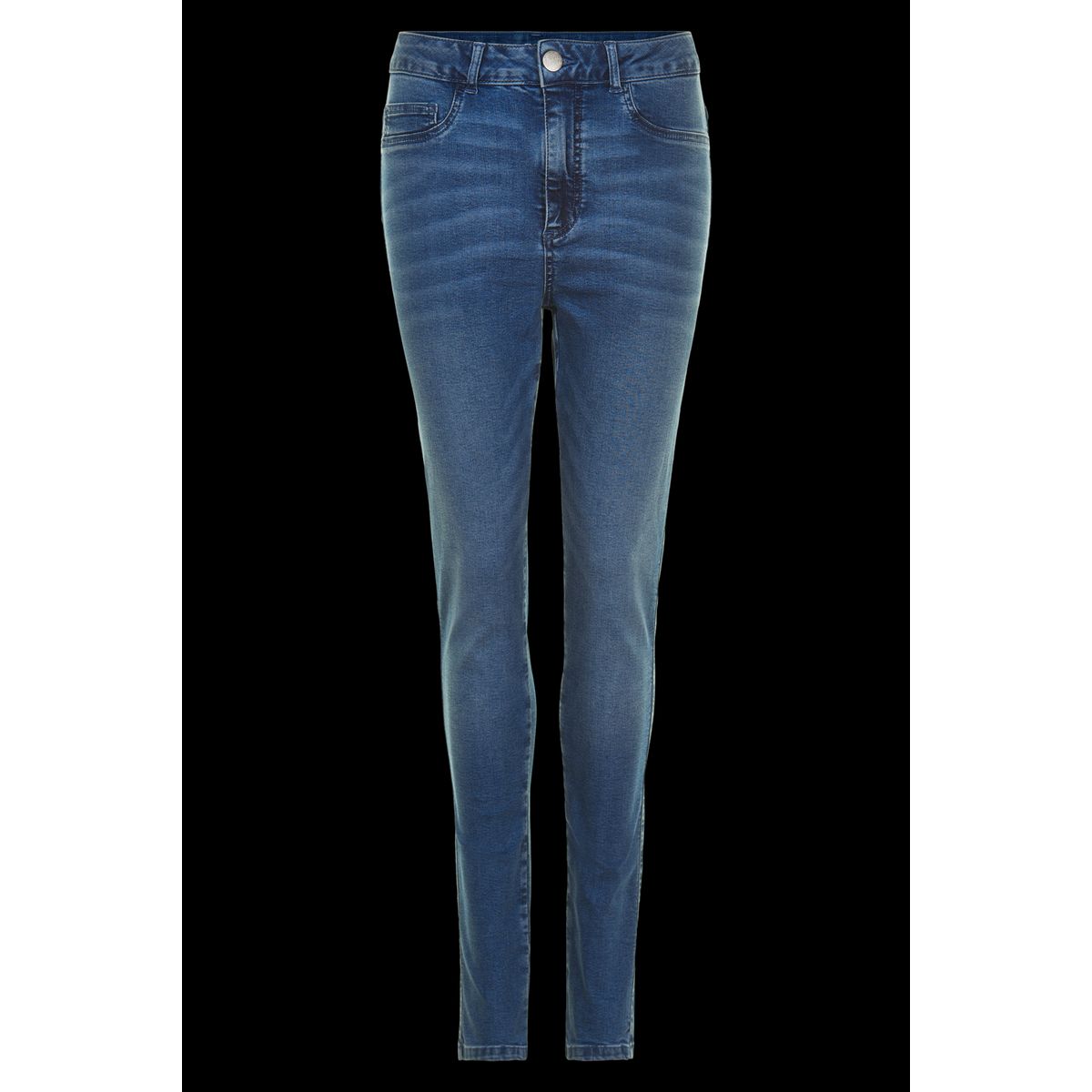 IN FRONT Lezbeth Denim Leggings, Farve: Denim Blue, Størrelse: 40, Dame