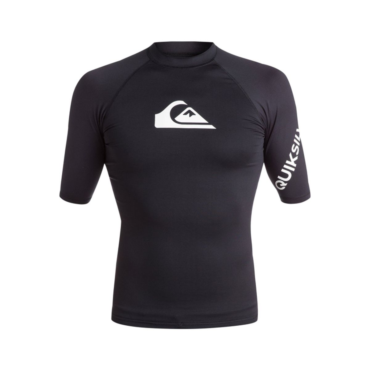 Quiksilver UPF 50+ badetrøje - VOKSEN - sort - All Time - Short Sleeve Rash Vest