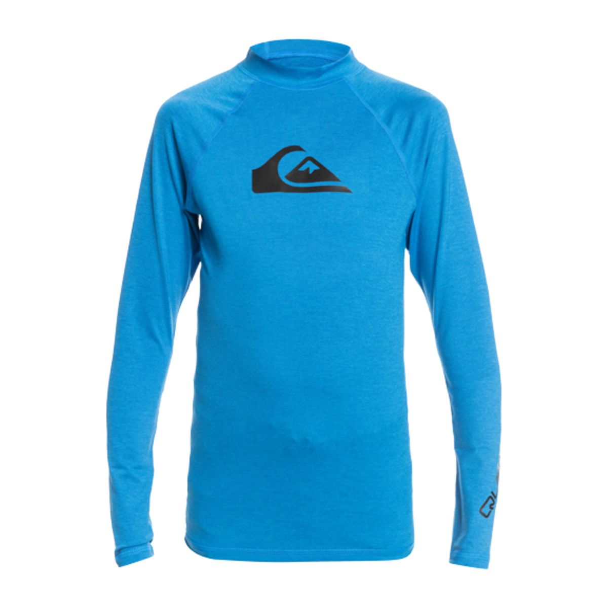 Quiksilver UPF 50+ badetrøje All Time Rash Vest snorkel blue heather