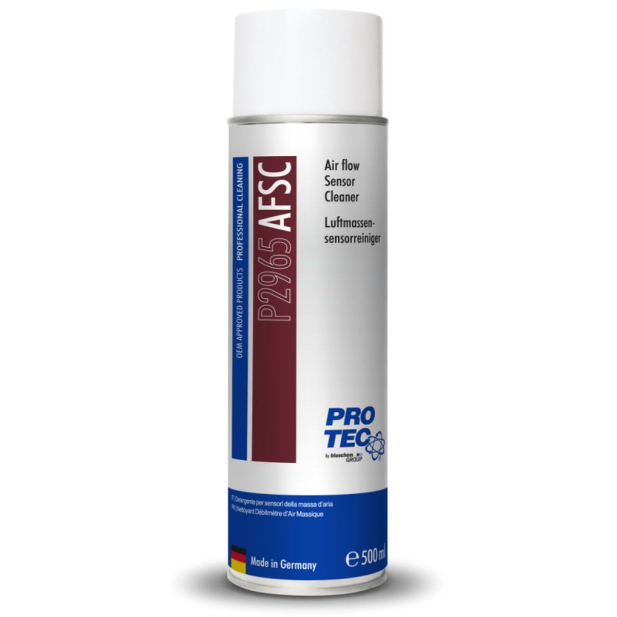 Luftmassemåler rense væske / Airflow sensor cleaner - Pro-Tec, 500ml