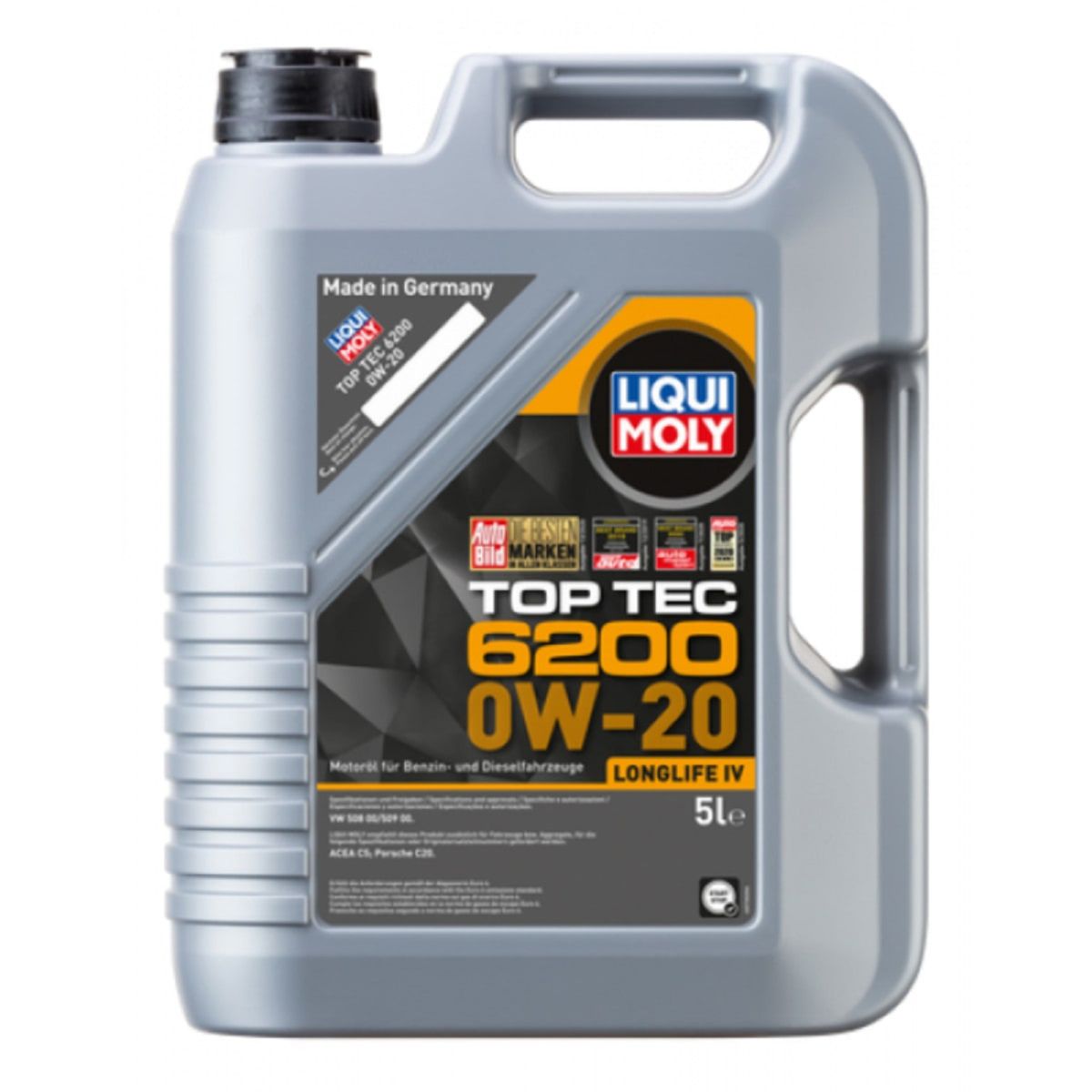 Top tec 6200 Liqui moly 0W20 Motorolie i 5l