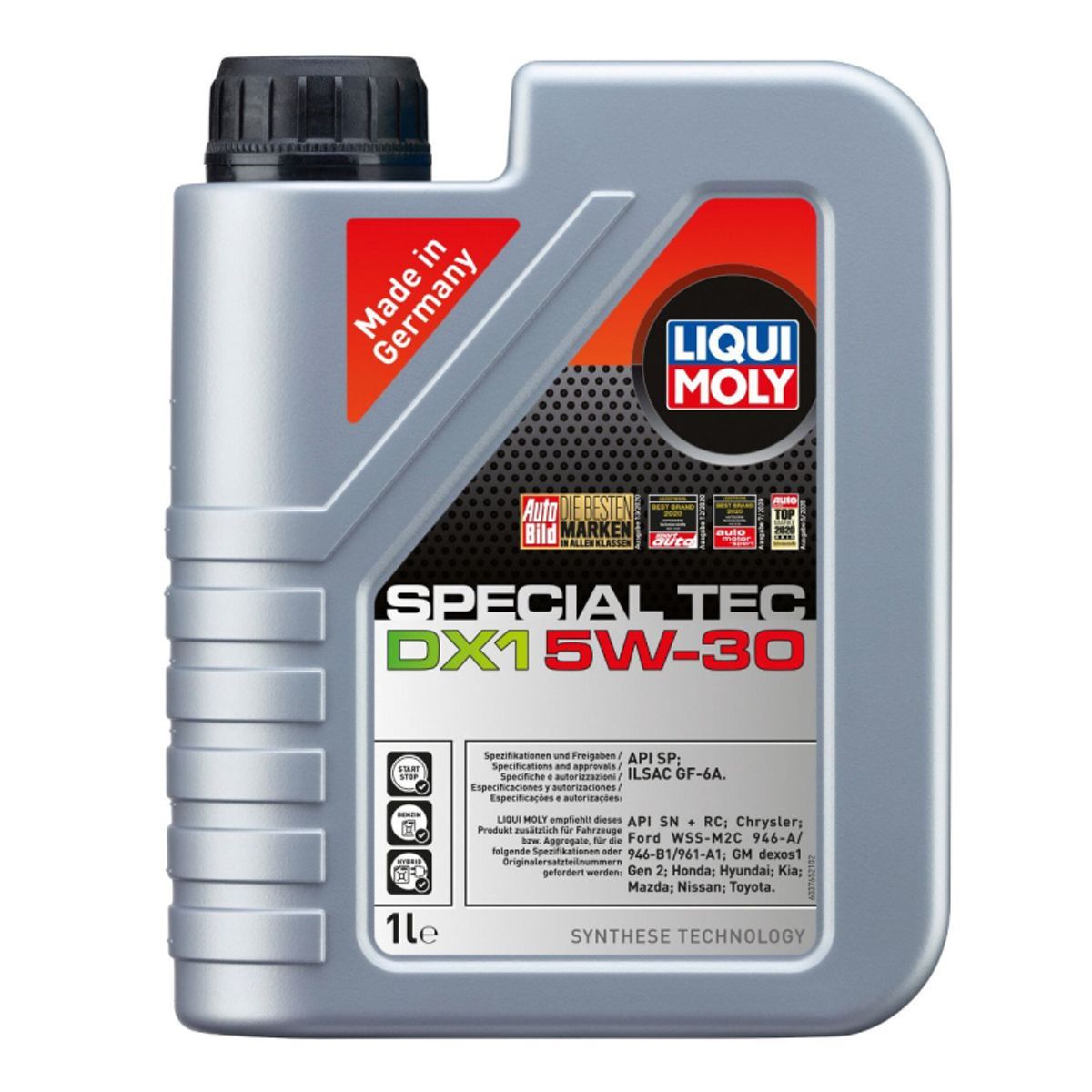 Special Tec DX1 5w30 Motorolie fra Liqui Moly i 1 liters dunk