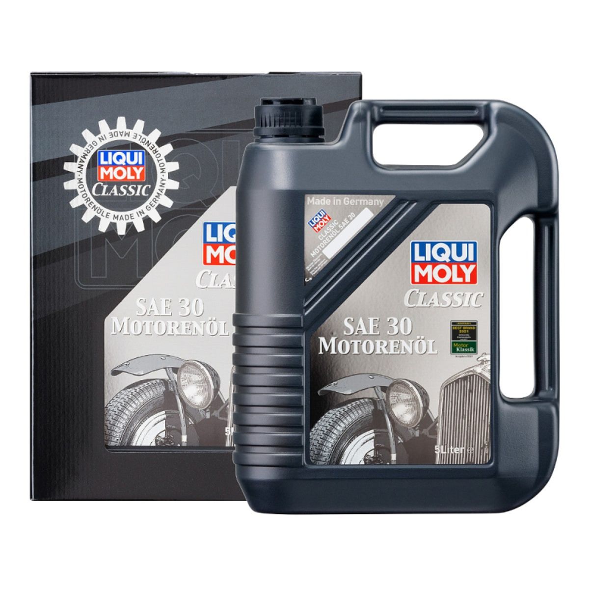 SAE30 Classic Motorolie fra Liqui Moly i 5l dunk