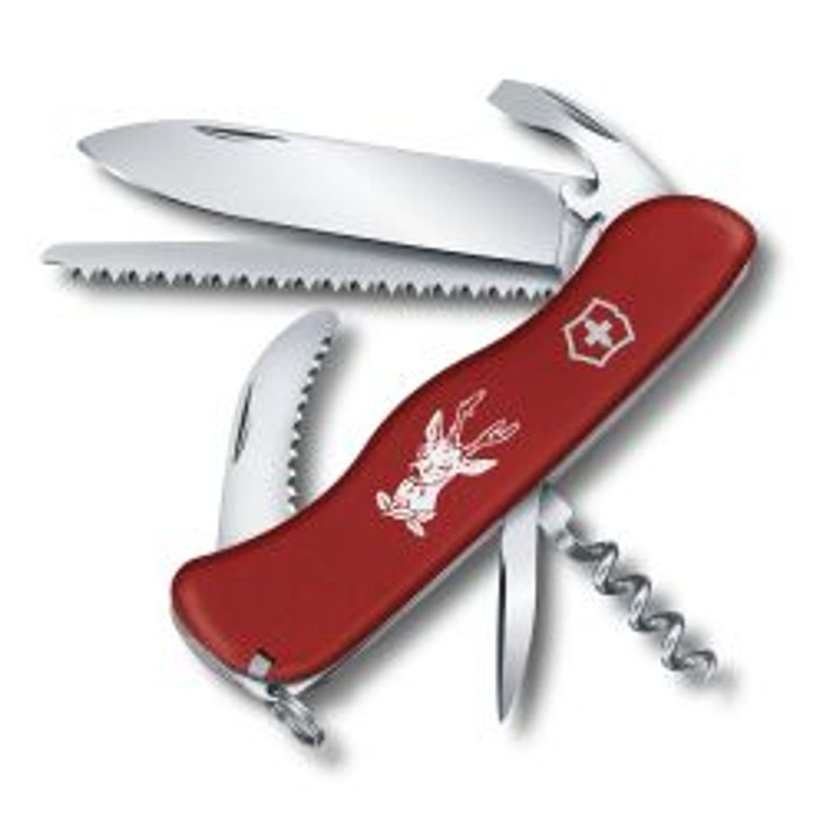 Victorinox Hunter, 111 Mm, Red - Multitool