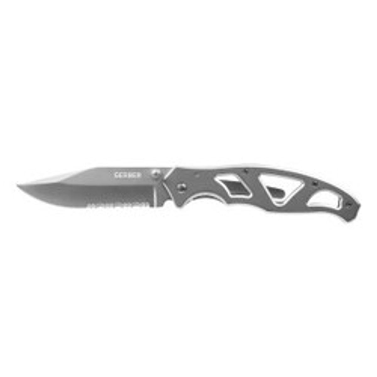 Paraframe II - Stainless, Serrated